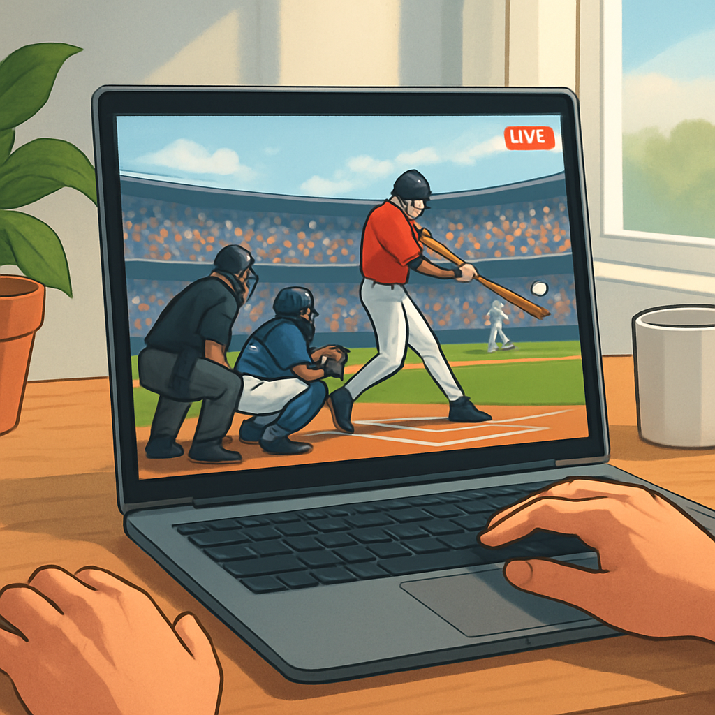 한국 프로야구 실시간 중계 무료 시청 경로 이미지