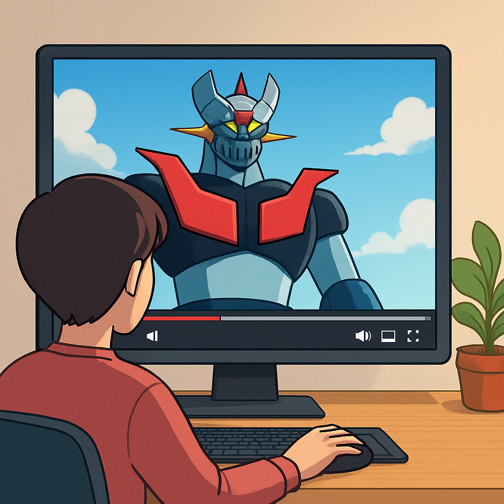 마징가티비에서 마징가Z 에피소드 스트리밍 방법 이미지