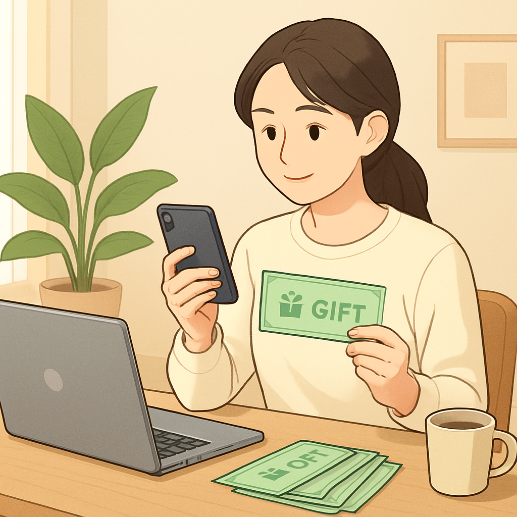 초보자를 위한 상품권 부업 시작 방법 이미지