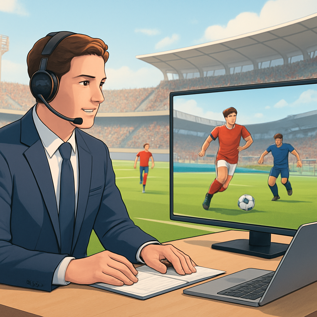 라이브 스포츠 중계 이미지