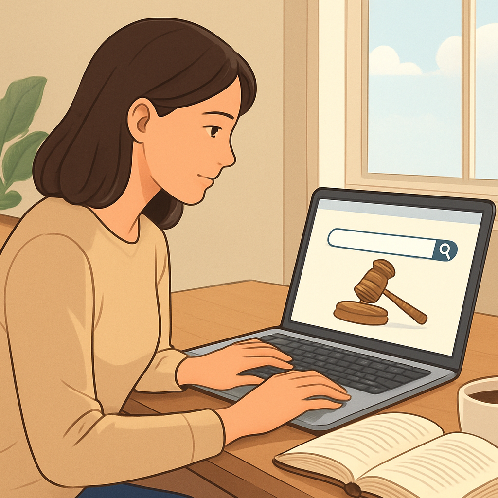 무료로 대법원 판례 검색하는 방법 이미지